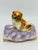 Coastal Vintage Ceramic Dog on Cushion For Sale - Image 3 of 6