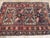 Textile Galerie Shabab Collection Distressed Caucasian Rug With a Tribal Design in Rust, Dark Blue, and Cream For Sale - Image 7 of 8
