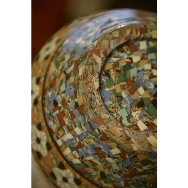 Ceramic Vase by Jean Gerbino for Vallauris, 1940s For Sale - Image 10 of 11