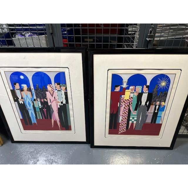 1980s Giancarlo Impiglia, Five Arches Ii, Lithograph Signed and Numbered For Sale In New York - Image 6 of 9