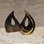 1950s Ben Seibel Teardrop Brass Flame Bookend Pair For Sale In San Diego - Image 6 of 11
