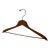 1960 Pop Art Walnut Wood Oversized Hanger For Sale