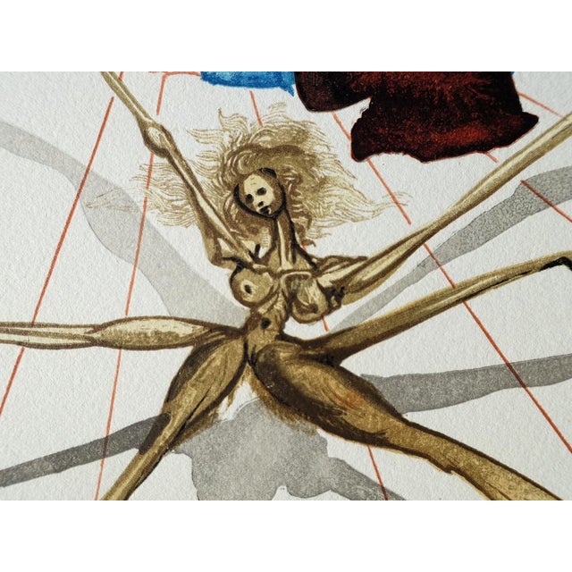 Salvador Dali, Arachné, Etching For Sale - Image 4 of 6