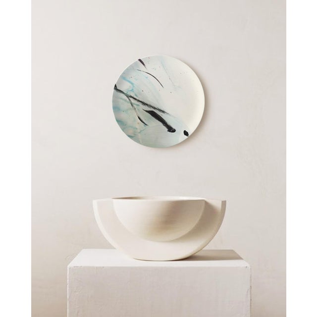 Limited Edition "Love Liberates" Fine Bone China Plate No. 5 by Fanyu Lin For Sale - Image 4 of 4