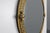 20th Century Neo‑Classical French Round Mirror in Copper Finish, 1970s For Sale - Image 4 of 11