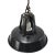 French factory lamp black enamel white interior e27 / e26 this piece has an attribution mark, i am sure that it is...