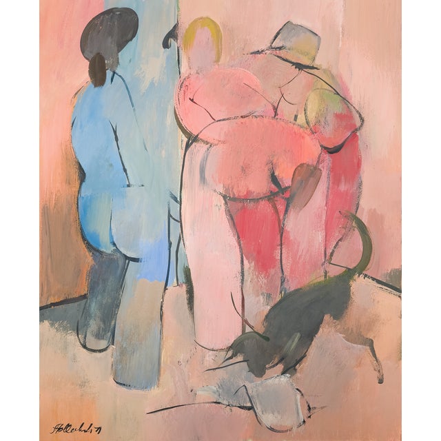 Dogs Are a Man's Best Friend - Serge Hollerbach, C. 1971 For Sale