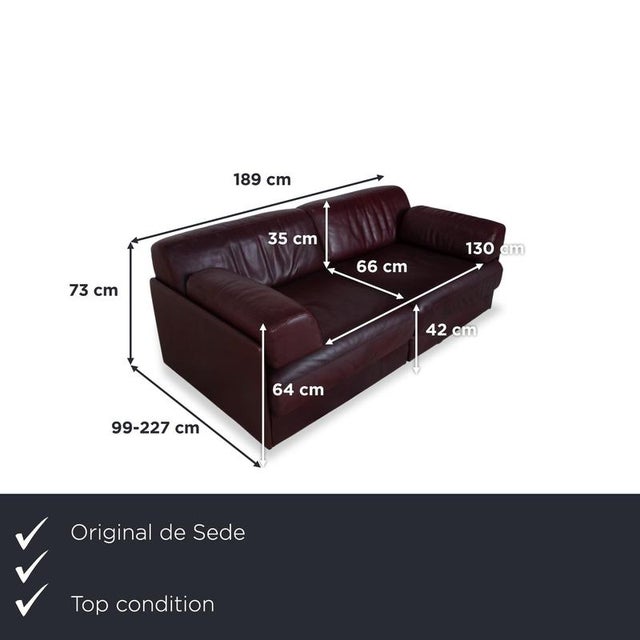 The DS-76 by de Sede, dating back to 1972, is a true legend of Swiss upholstery design, combining uncompromising leather...
