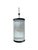 Black Iron and Glass Strip Wall Lamps, 20th Century, Set of 2 For Sale - Image 8 of 10