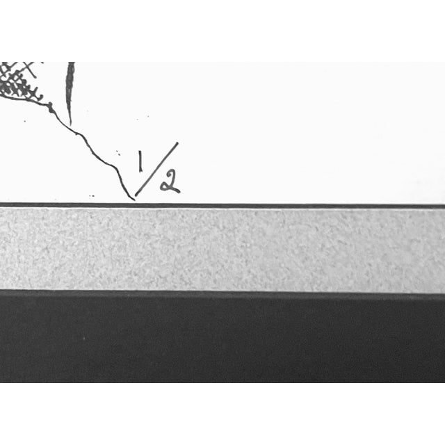 Original Late-Century Numbered Etching of Ennismore Gardens London #1 of 2 For Sale - Image 4 of 8