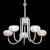 Mid-Century Hand-Blown Murano Glass 5-Arm Chandelier by Barovier & Toso For Sale - Image 12 of 18