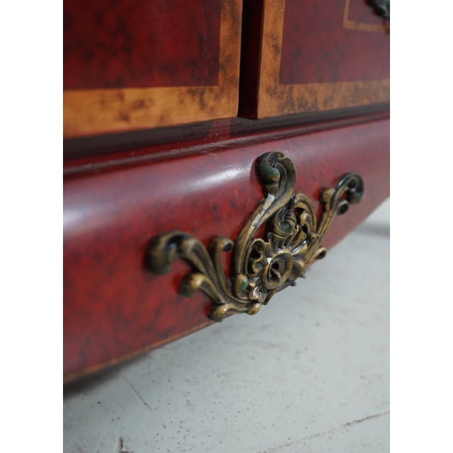 French Neopolanic Style 16 Drawer High Chest For Sale - Image 10 of 12