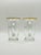 Contemporary Mid 20th Century Clear Glass Irish Coffee Mugs- A Pair For Sale - Image 3 of 5