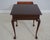 Ball & Claw Feet Custom Mahogany Lamp Table For Sale - Image 16 of 16