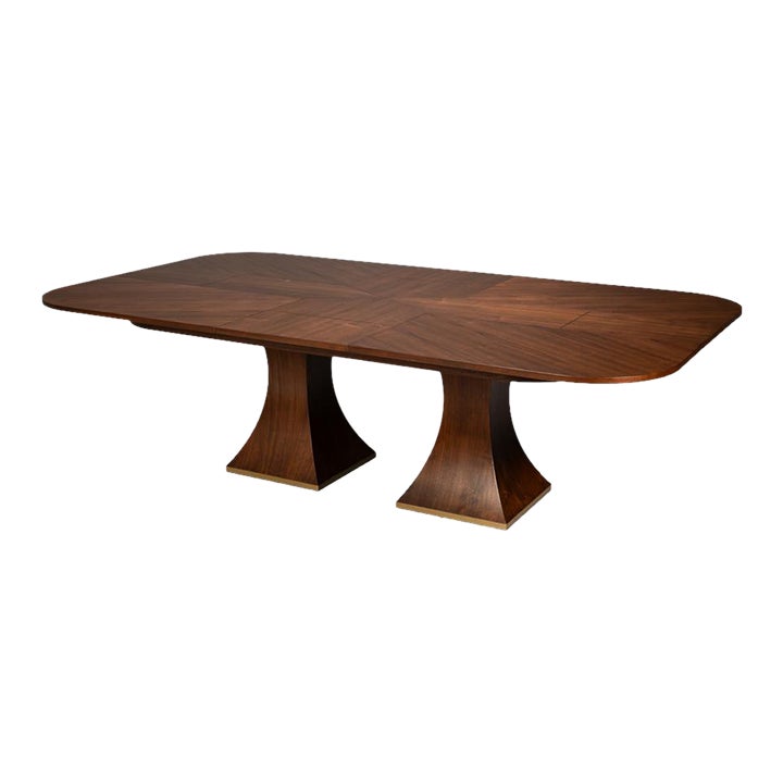 Rectangular Walnut Dining Table | Chairish