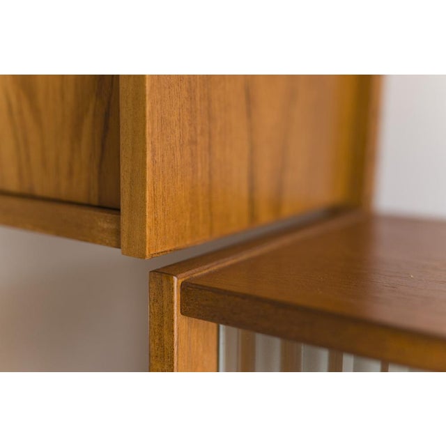 Mid-Century Modern Teak Wall Unit by Kurt Østervig, 1960 For Sale - Image 9 of 18