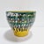 Ceramic Vintage Bohemian Ceramic Planter in Green and Lemon Yellow, 1950s For Sale - Image 7 of 11