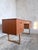Mid-Century Teak Desk with Sleigh Legs For Sale - Image 4 of 7