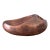 Nambe Copper Alloy Sculptural Pebble Bowl by Steve Cozzolini For Sale