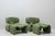 Jinn Armchairs and Ottoman by Olivier Mourgue for Airborne, 1965, Set of 4 For Sale - Image 6 of 6
