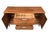 Auburn Mid-Century Modern Walnut Buffet With Sculpted Drawer Pulls- Restored For Sale - Image 8 of 13