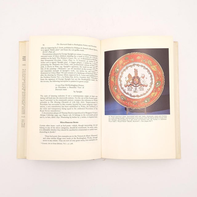 Paper d.g. Rice, "The Illustrated Guide to Rockingham Pottery and Porcelain", 1971 For Sale - Image 7 of 7