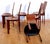 Metal Lara Dining Chairs in Bordeaux Leather by Giorgio Cattelan for Cattelan Italia, 1984, Set of 6 For Sale - Image 7 of 16