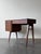 Brown 1960's Writing Desk/Vanity For Sale - Image 8 of 11
