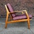 DUX Dux Lounge Chair With New Foam and Fabric Straps (Pink Blend) For Sale - Image 4 of 11