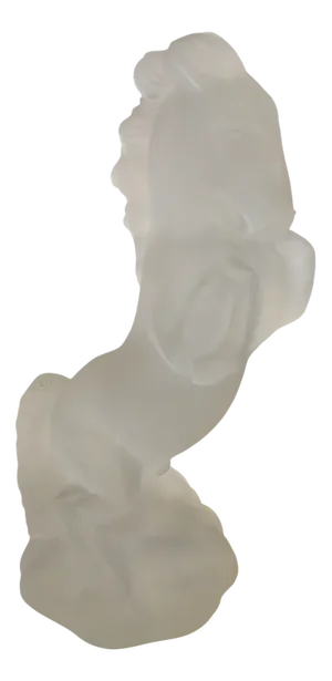 Figure by Curt Schlevogt and Mario Petrucci for Jablonce Glassworks, 1937
