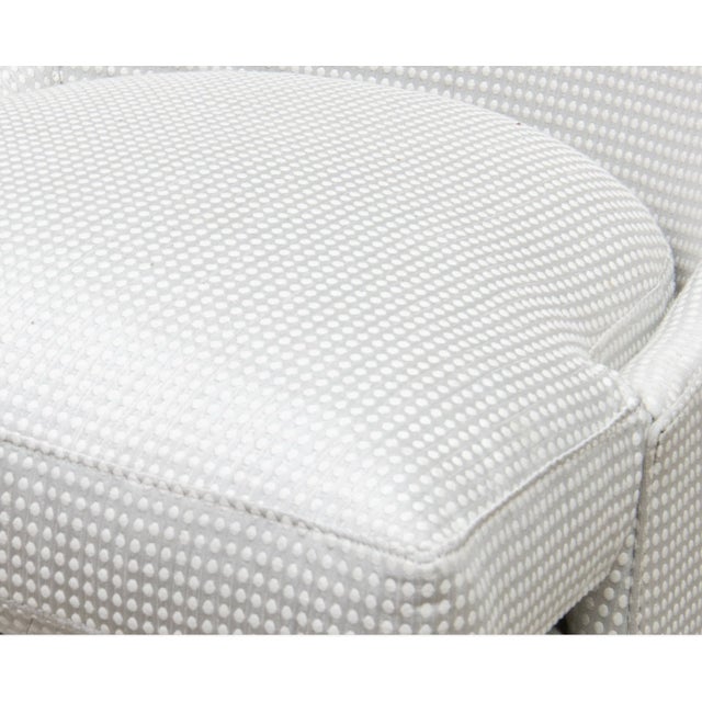 Late 20th Century Pair of Armless Slipper Chairs For Sale - Image 6 of 7