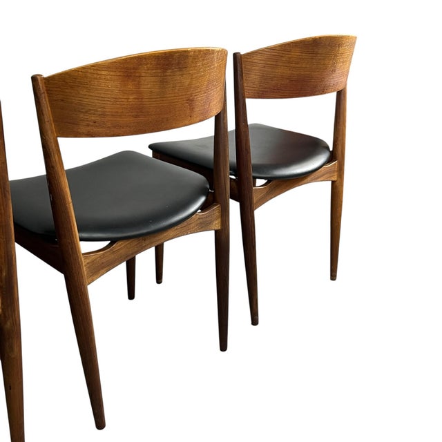 Danish Mid-Century Dining Chairs by Jydsk Møbelindustri Skanderborg - Set of 8 For Sale - Image 4 of 12