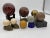 Vintage Marble, Brass, Resin, Glass Spheres With Stands Collection- 8 Pieces For Sale - Image 12 of 12