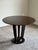 Elegant round pedestal table designed by Barbara Barry for Baker Furniture, embodying the designer’s signature restrained...