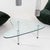 Modernist Coffee Table With Marble Legs, Italy 20th century For Sale - Image 10 of 18