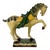 Mid Century Italian Ugo Zaccagnini Glazed Pottery T'ang Style Horse Figural For Sale