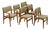 Set of Six Danish Modern Dining Chairs by Dyrlund Furniture For Sale