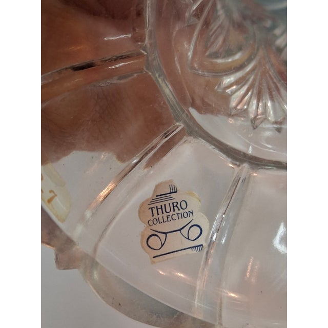 Late 19th Century Rare Thuro Collection Sheldon Swirl Opalescent Kerosene Oil Lamp Blue Reverse For Sale - Image 16 of 18
