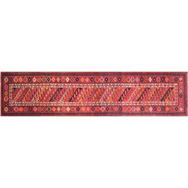 Textile 1960s Turkish Oushak Runner For Sale - Image 7 of 7