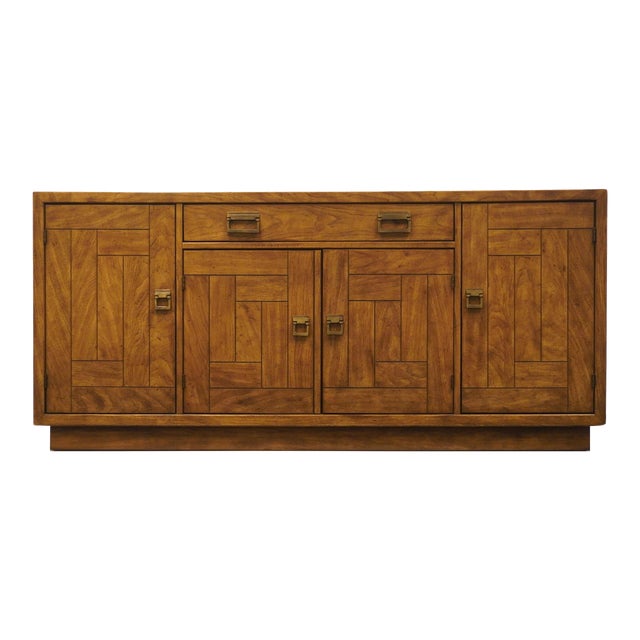 Drexel Furniture Woodbriar Collection Rustic European 65" Sideboard Buffet 957134 Chairish