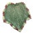 Vintage Bordallo Pinheiro Majolica Grape Leaf Plate For Sale