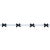 A fun, fashion-inspired trim created in collaboration with Charlap Hyman & Herrero with Pilar Almon, Claudia Tape in black...