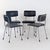 1231 Tubular Chairs by Ontwerpbureau Gispen for Gispen, 1960s, Set of 4 For Sale - Image 6 of 11