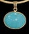 Sol Pendant, Turquoise With Blue Topaz, Diamonds & 14k Gold For Sale - Image 10 of 12