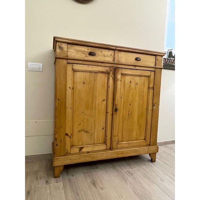 Antique Late 19th Century Wooden Sideboard, Italy, 1890s For Sale - Image 9 of 14