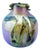 20th Century Studio Glass Vase with Silver Metal Snail by Samuel J Herman for Val Saint Lambert, 1970s For Sale