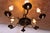 Very high-quality chandelier made of solid bronze. Fully functional with new wiring. Bulbs for classic candle thread e14 -...
