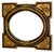 Vintage Neoclassical Empire Italian Giltwood Mirror with Fruit and Laurel Motifs, 1970s For Sale - Image 6 of 10