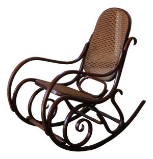 Vintage Rocking Chair by Michael Thonet, 1970s