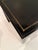 Black Black Tooled Leather & Gold Embossed End Tables- A Pair For Sale - Image 8 of 9